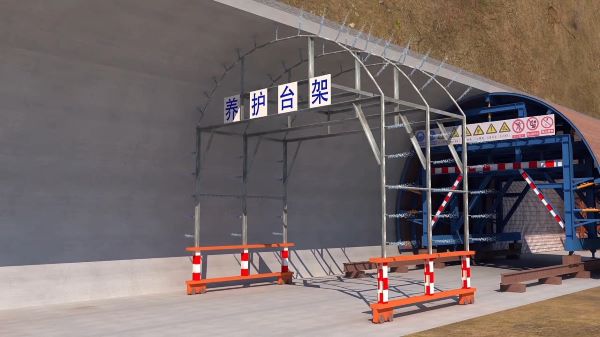 胶南市隧道施工动画制作公司 - 隧道施工工艺和施工方法 - 隧道施工汇报动画视频 - bim 工程施工动画